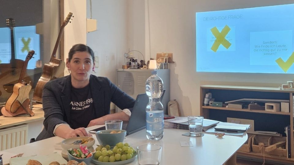 Angelique Dujic beim Netzwerktreffen der ABUs